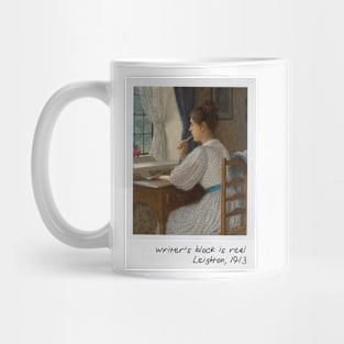 leighton - writer’s block meme Mug